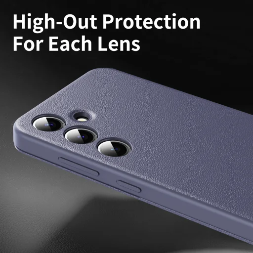  Techsuit - SmartView Sorozat - Samsung Galaxy A55 5G - Lila tok - 3