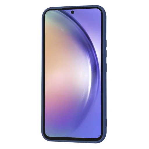  Techsuit - SoftFlex - Samsung Galaxy A54 - Sötétkék tok - 3