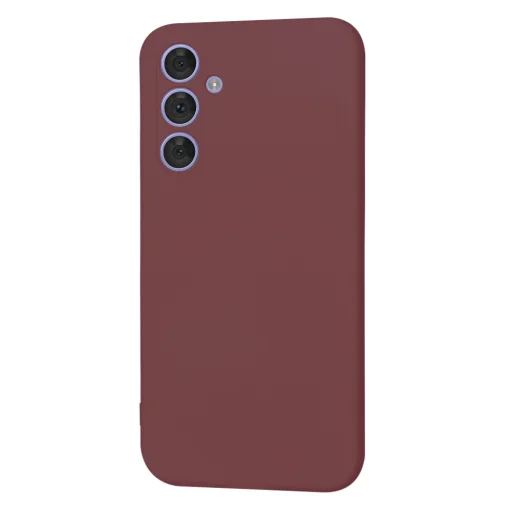  Techsuit - SoftFlex - Samsung Galaxy A54 - Szilva Vörös tok - 4