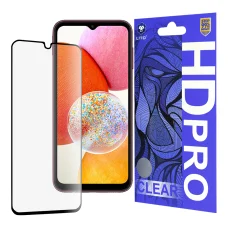  Lito - HD Pro Clear - Samsung Galaxy A14 4G / A14 5G - Fekete üvegfólia