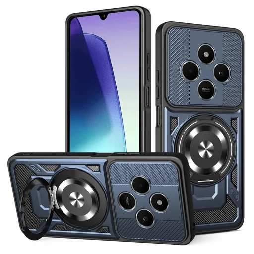 Techsuit - RuggedCam - Xiaomi Redmi 14C / Poco C75 - Kék tok - 1