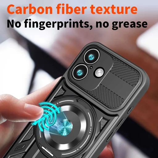 Techsuit - RuggedCam - iPhone 17 - Kék tok - 5