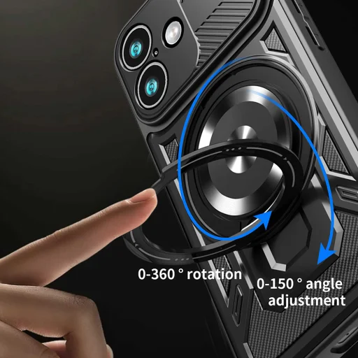 Techsuit - RuggedCam - iPhone 17 - Kék tok - 6