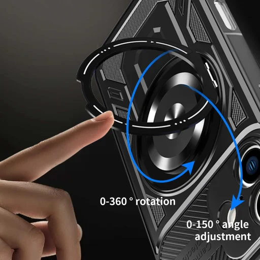 Techsuit - RuggedCam - iPhone 16 - Kék tok - 6