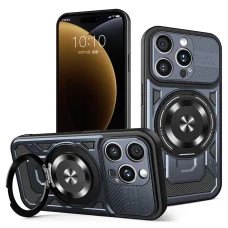 Techsuit - RuggedCam - iPhone 15 Pro - Kék tok