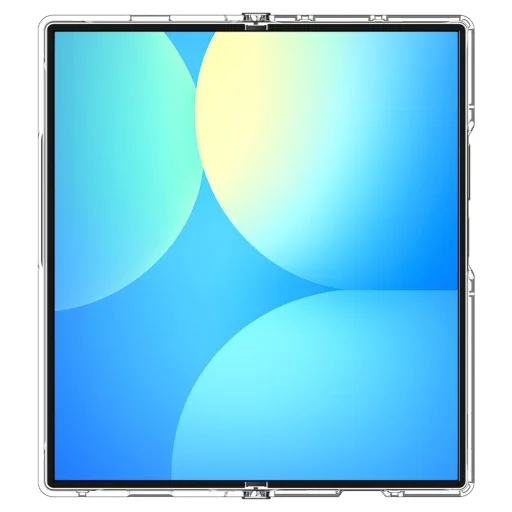  Samsung Galaxy Z Fold 7 Átlátszó/fehér Spigen Ultra Hybrid Pro Mag Magsafe tok - 5