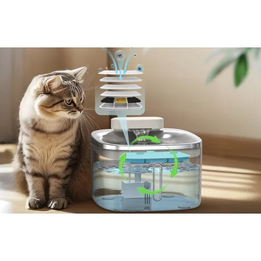 Szökőkút / Háziállat itató 3.5L Oneisall PW04 - 6