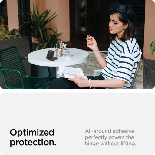  Galaxy Z Flip 7 Clear Spigen Glas.tr ez Fit Hd üvegfólia - 15