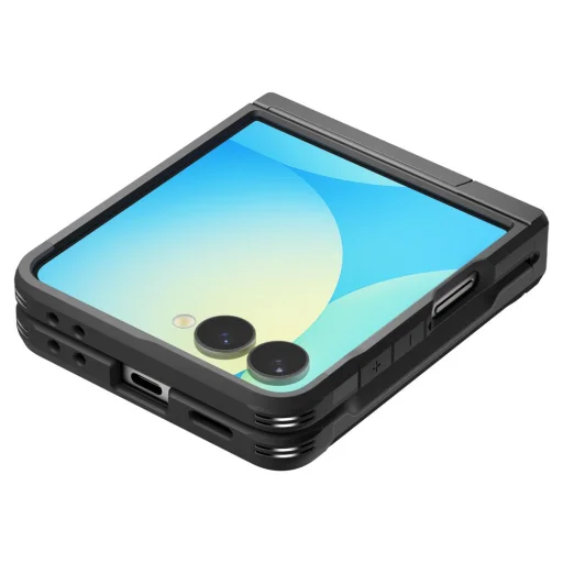  Samsung Galaxy Z Flip 7 Fekete Spigen Tough Armor Pro Mag Magsafe tok - 13