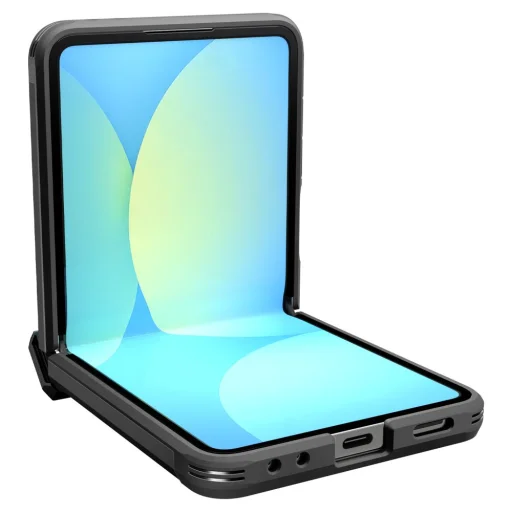  Samsung Galaxy Z Flip 7 Fekete Spigen Tough Armor Pro Mag Magsafe tok - 15