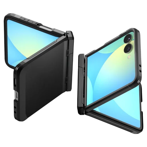 Samsung Galaxy Z Flip 7 Fekete Spigen Tough Armor Pro Mag Magsafe tok - 19