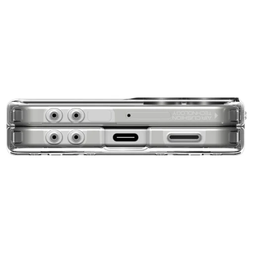  Samsung Galaxy Z Flip 7 Átlátszó/fehér Spigen Ultra Hybrid Pro Mag Magsafe tok - 35