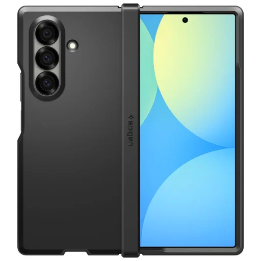  Samsung Galaxy Z Fold 7 Fekete Spigen Tough Armor Pro Mag Magsafe tok - 3