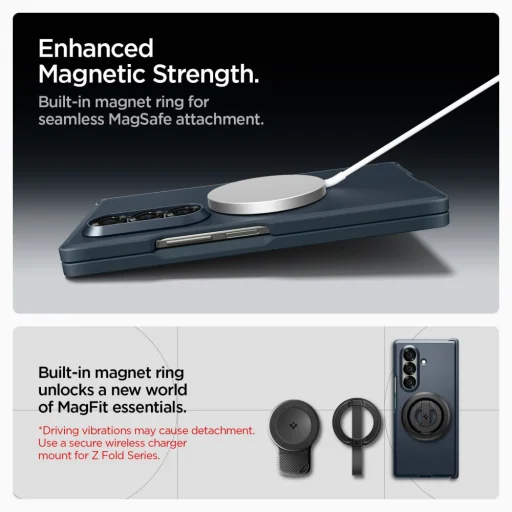  Galaxy Z Fold 7 Spigen Tough Armor Pro Mag Magsafe Fém Pala tok - 11