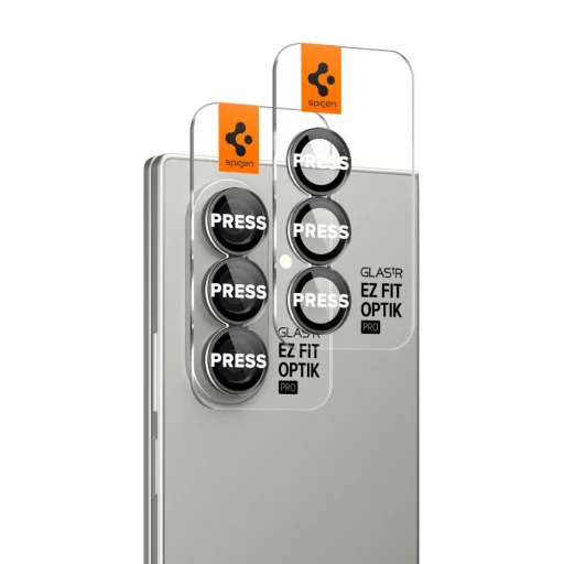  Samsung Galaxy Z Fold 7 fekete Spigen Optik Pro Hd Glas.tr „Ez Fit” kameravédő 2-csomag üvegfólia - 6