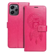 MEZZO fliptok XIAOMI Redmi 12 4G / 12 5G álomfogó magenta tok