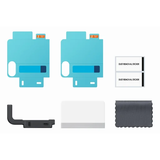  Samsung Galaxy Z Flip 7 tükröződésmentes védőfólia EF-UF766CTE üvegfólia - 2