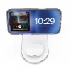 2 az 1-ben Puro Mag Station Vezeték nélküli Töltőállomás Telefonhoz és Fejhallgatóhoz - Fehér - 2