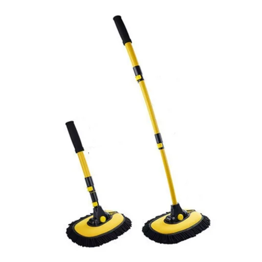 Teleszkópos autómosó kefe fekete - 2