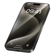 Benks Edzett üveg Arc Shield Teljes Lefedettség az iPhone 15 Pro Max-hoz fekete üvegfólia