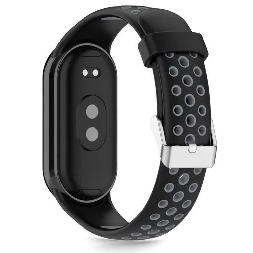 Tech-Protect Iconband Air Xiaomi Smart Band 8 / 9 / 10 / NFC fekete/szürke szíj - 2