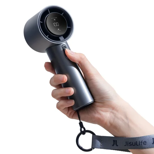 Jisulife Kézi Ventilátor Pro1 FA53 (ABS) Hordozható USB Ventilátor - Kék - 3