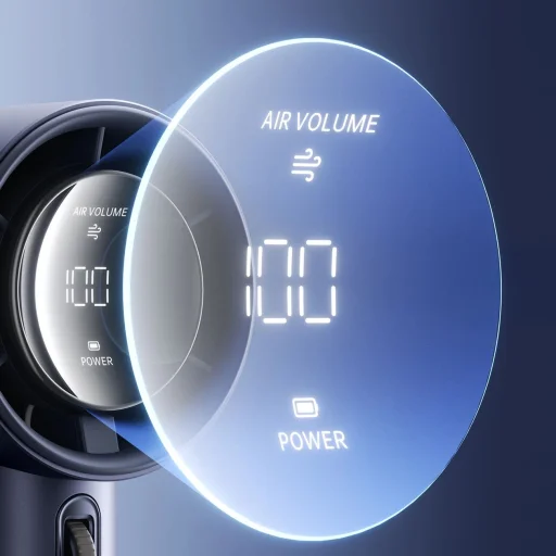 Jisulife Kézi Ventilátor Pro1 FA53 (ABS) Hordozható USB Ventilátor - Kék - 13