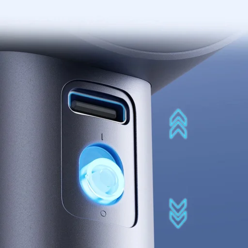 Jisulife Kézi Ventilátor Pro1 FA53 (ABS) Hordozható USB Ventilátor - Kék - 17