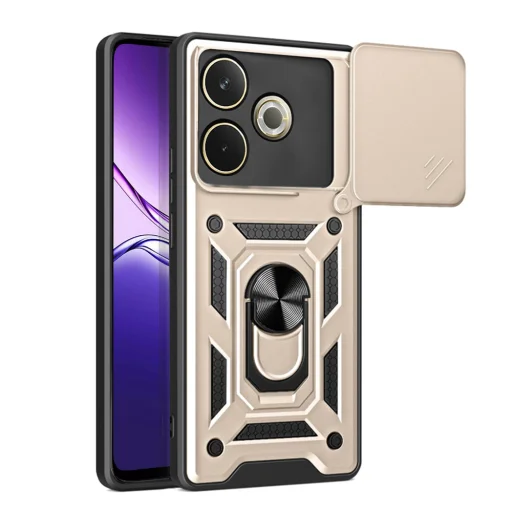  Techsuit - CamShield sorozat - Oppo A5 Pro 4G / A5 Pro 5G - Arany tok - 1