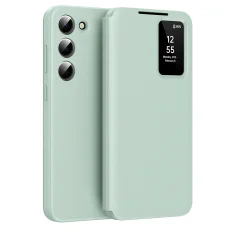  Techsuit - SmartView Széria - Samsung Galaxy S23 - Zöld tok