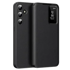  Techsuit - SmartView sorozat - Samsung Galaxy S24 Plus - Fekete tok