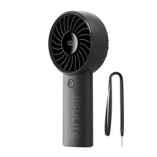 Jisulife Kézi Ventilátor Life4 5000mAh Hordozható USB Ventilátor - Fekete