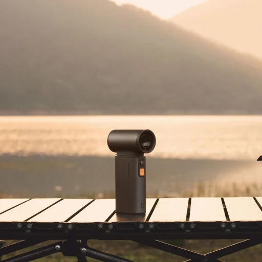 Jisulife Kézi Ventilátor Ultra1 FA55 Hordozható USB Ventilátor - Sötétszürke - 17