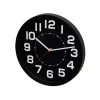 Home AWC250BK fali óra, üveg előlap, kontrasztos, jól leolvasható számlap, 1xAA elem tápellátás, átmérő 250mm thumbnail