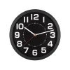 Home AWC250BK fali óra, üveg előlap, kontrasztos, jól leolvasható számlap, 1xAA elem tápellátás, átmérő 250mm thumbnail