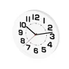 Home AWC250WH fali óra, üveg előlap, kontrasztos, jól leolvasható számlap, 1xAA elem tápellátás, átmérő 250mm