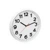 Home AWC300WH fali óra, üveg előlap, kontrasztos, jól leolvasható számlap, 1xAA elem tápellátás, átmérő 300mm