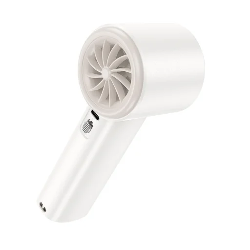 HOCO nagy sebességű kézi ventilátor HX64 fehér - 3