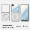  Galaxy Z Flip 7 Kristálytiszta/fehér Spigen Airskin Mag Magsafe tok thumbnail