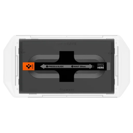 Spigen Glas.tr "ez Fit" 2-pack Nintendo Switch 2 átlátszó üvegfólia - 3