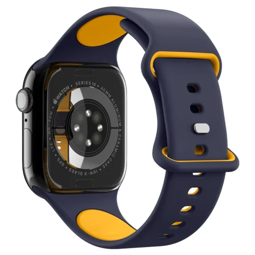 Spigen Nano Pop Apple Watch 6 / 7 / 8 / 9 / 10 / 11 / Se / Ultra 1 / 2 (44 / 45 / 46 / 49 Mm) Áfonya Haditengerészeti Kék - 5