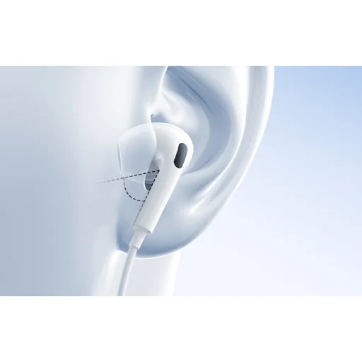 Vezetékes fülhallgató Encok CZ19 Hold Fehér - 11