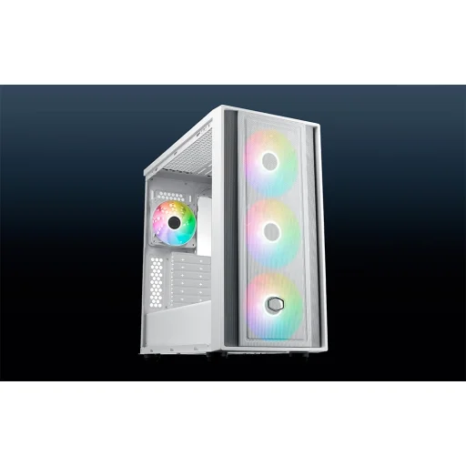 Számítógépház Cooler Master MasterBox 600 (fehér) - 11