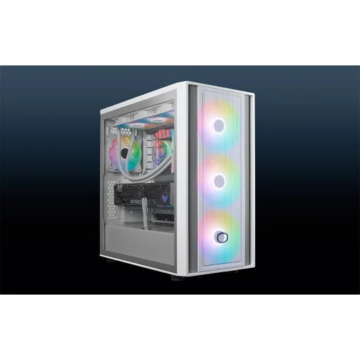 Számítógépház Cooler Master MasterBox 600 (fehér) - 9