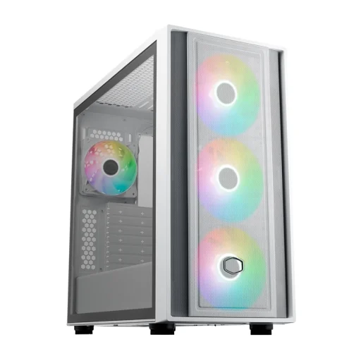 Számítógépház Cooler Master MasterBox 600 (fehér) - 1