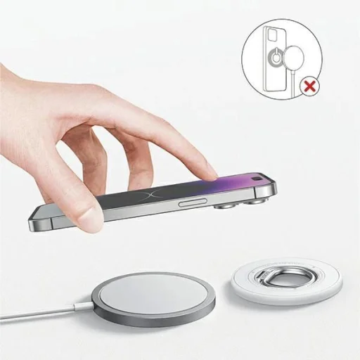 Ring SODI StandBM-350 kétoldalas mágneses gyűrű MagSafe - fehér - 5