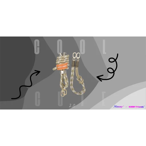 Nimmy Cool&Aranyos 2.0 keresztpántos + kézpánt szett - barna - 6