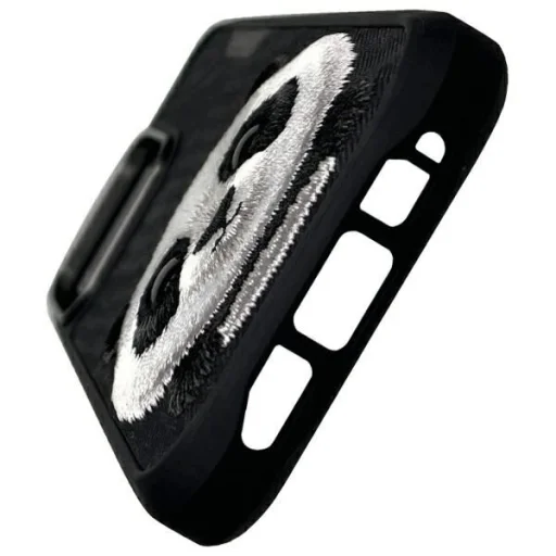 Nimmy Nagyszemű Állatka 2.0 Panda tok iPhone 16 Pro Max - fekete - 6