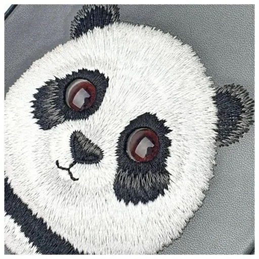 Nimmy Big Eyed Pet 2.0 Panda Telefontáska - Fekete - 6