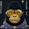 Nimmy Cool&amp;Cute 2.0 Monkey tok iPhone 15 Pro - Fekete thumbnail